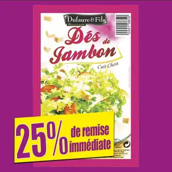 Norma Dés de jambon offre