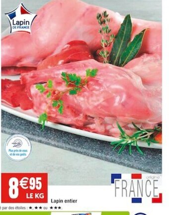 Cora x Carrefour Lapin entier offre