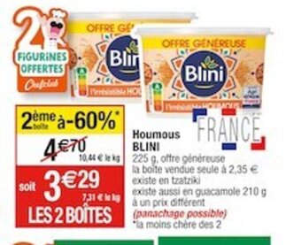 Cora x Carrefour Houmous BLINI offre