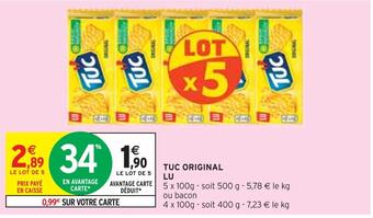 Intermarché Lu tuc original offre