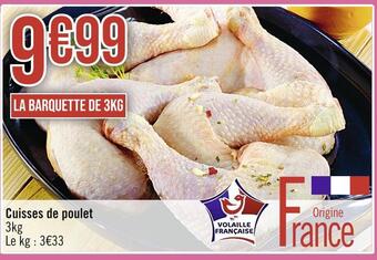 Casino Supermarchés Cuisses de poulet offre