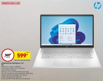 Intermarché Hp ordinateur portable 17,3 offre