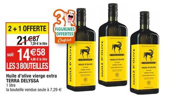 Cora x Carrefour Terra delyssa huile d’olive vierge extra offre