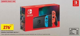 Intermarché Nintendo console nintendo switch offre