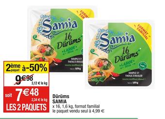 Samia dürüms