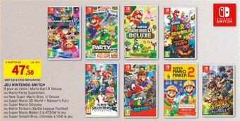 Intermarché Nintendo jeu nintendo switch offre
