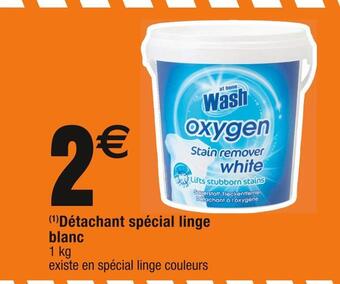 Cora x Carrefour (1)détachant spécial linge blanc offre