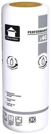 Brico Dépôt Supralaine laine de verre revêtue kraft l. 5,40 m x l. 1,20 m x ép. 200 mm offre