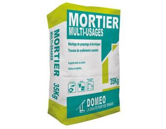 Promo Mortier multi usages sac de 35 kg chez Brico Depot