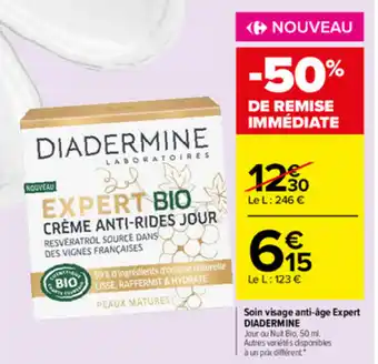Carrefour Market Soin Visage Anti-Âge Expert offre