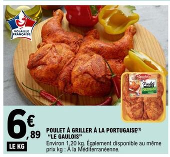 Poulet à griller à la portugaise le gaulois