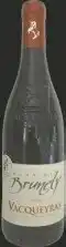 Super U VACQUEYRAS AOP ROUGE DOMAINE BRUNELY 2018 offre