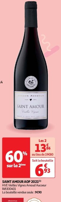 Auchan SAINT AMOUR Vicilles Vignes offre