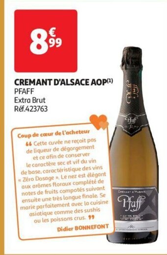 CREMANT D'ALSACE AOP(¹)