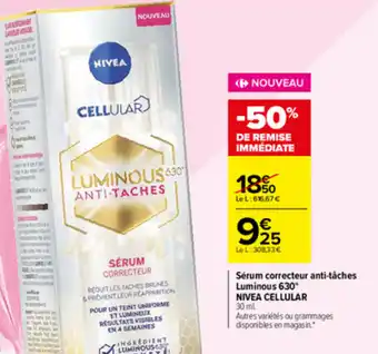 Carrefour Market Sérum Correcteur Anti-Tâches offre