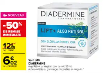 Carrefour Market Soin Lift + Diadermine offre