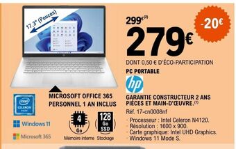Pc portable