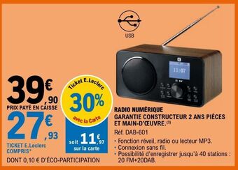 Radio numerique