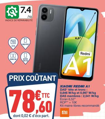 Bureau Vallée Xiaomi redmi a1 offre