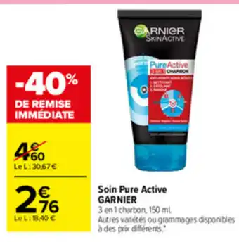 Carrefour Market Soin Pure Active offre