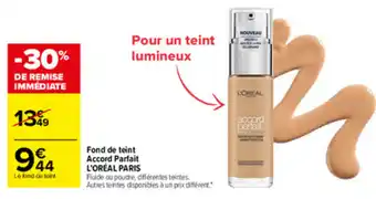 Fond De Teint Accord Parfait