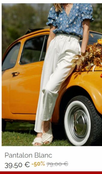 Pantalon blanc