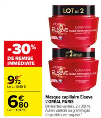 Masque Capillaire Elseve