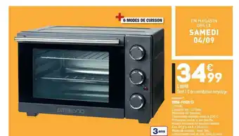 ALDI Mini-four Ambiano offre