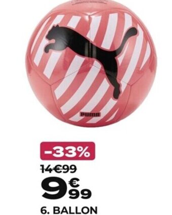 Go Sport 6. BALLON offre