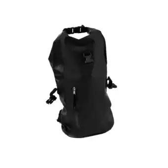 Sac a dos impermeable 25l noir - 100% etanche