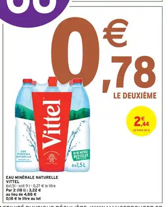 Eau Minerale Naturelle Vittel