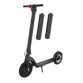 Decathlon Trottinette avec 2 batteries amovibles b750st-p 350w 36v10ah 25/45km 10’’ offre