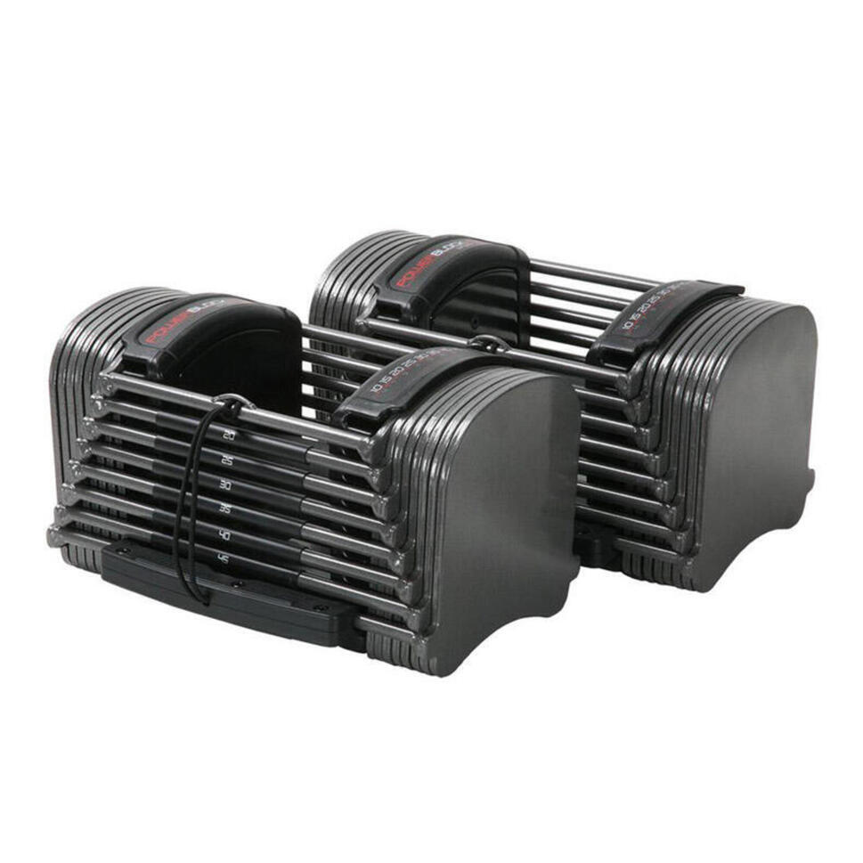 Promo Powerblock sport 50 adjustable dumbbells 222.5kgs (paire) chez