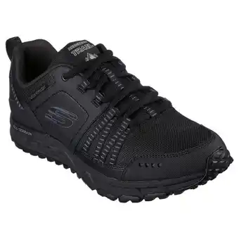 Decathlon Skechers men escape plan chaussures basses de trekking noir offre