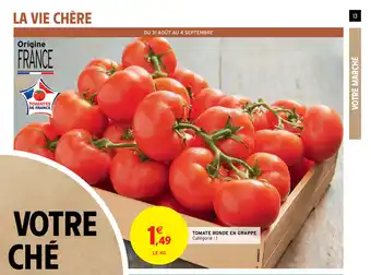 Intermarché Tomate Ronde En Grappe offre
