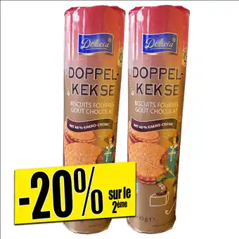 Norma Biscuits fourrés goût chocolat offre