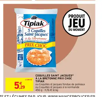 Intermarché Coquilles Saint Jacques offre