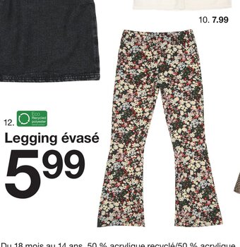 Zeeman Legging evase offre