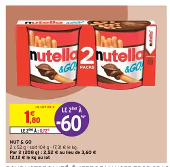 Intermarché Nut & Go offre