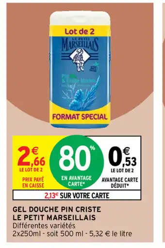 Gel Douche Pin Criste Le Petit Marseilles
