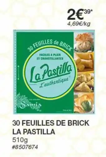 Costco 30 Feuilles De Brick La Pastilla offre