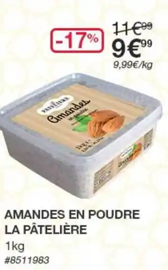 Costco Amandes En Poudre La Pâtelière offre