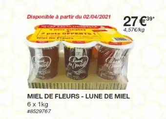 Costco Miel De Fleurs - Lune De Miel offre