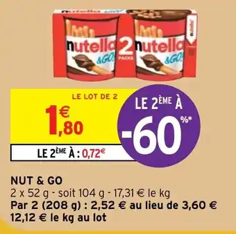 Intermarché Nut & Go offre