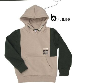 Zeeman Sweat a capuche offre