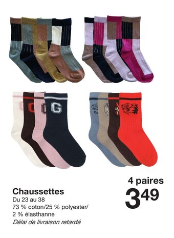 Zeeman Chaussettes offre