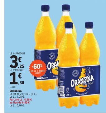 E.Leclerc ORANGINA offre