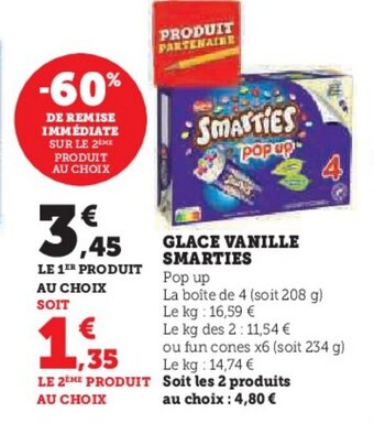 GLACE VANILLE SMARTIES