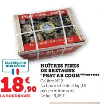 HUÎTRES FINES DE BRETAGNE