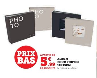 ALBUM POUR PHOTOS